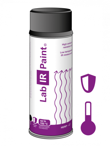 Thermographic paint for low temperature applications