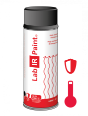 Thermographic paint for high temperature applications